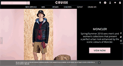 Desktop Screenshot of cruisefashion.com